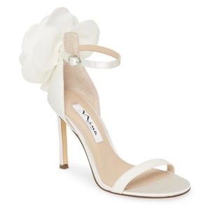 Nina Deloise Ankle Strap Sandal - White